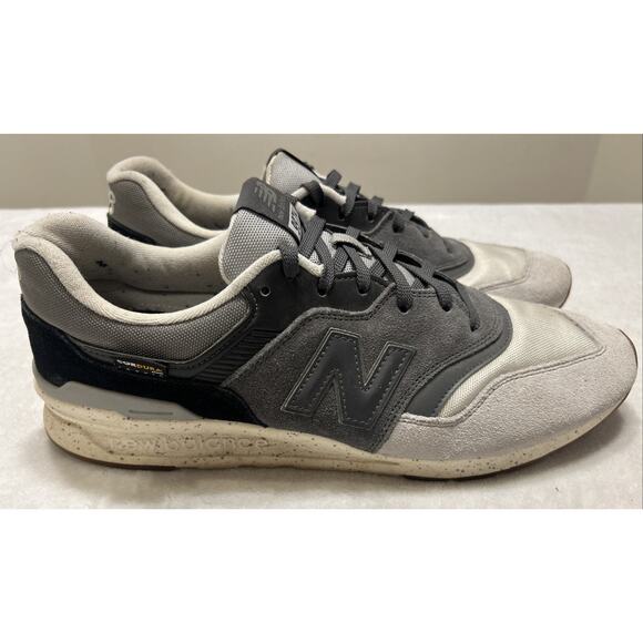 New Balance 997H Men’s 13 White Black Gray Gum Running Walking Sneakers CM997HTO - Picture 1 of 9
